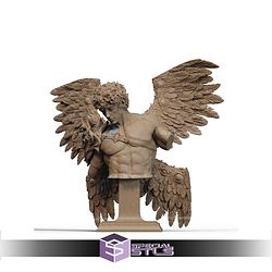 Cherubim Angel Bust STL Files