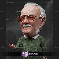 Chibi Stan Lee 125mm STL Files