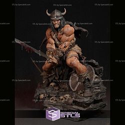 Conan the Barbarian Axe Pose STL Files