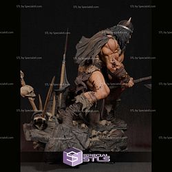 Conan the Barbarian Axe Pose STL Files