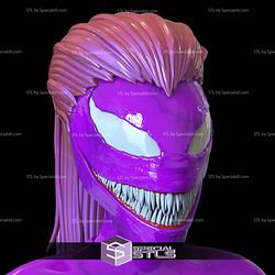 Cosplay STL Files Agony Symbiote Female Venom