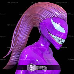 Cosplay STL Files Agony Symbiote Female Venom