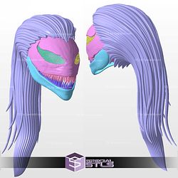 Cosplay STL Files Agony Symbiote Female Venom