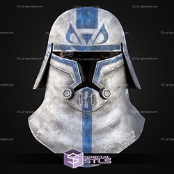 Cosplay STL Files Animated Cold Assault Trooper Helmet