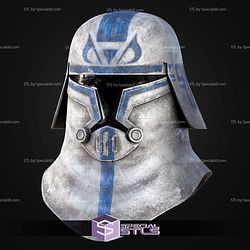 Cosplay STL Files Animated Cold Assault Trooper Helmet