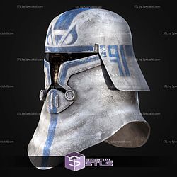 Cosplay STL Files Animated Cold Assault Trooper Helmet