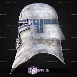 Cosplay STL Files Animated Cold Assault Trooper Helmet