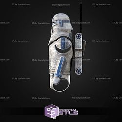 Cosplay STL Files Animated Cold Assault Trooper Helmet and Armor