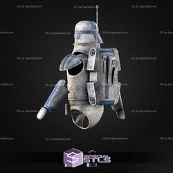 Cosplay STL Files Animated Cold Assault Trooper Helmet and Armor