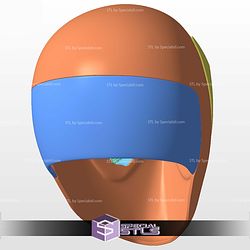 Cosplay STL Files Anti Venom Spider Man 2 PS5 Helmet