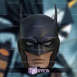 Cosplay STL Files Batman DC Animated Cowl