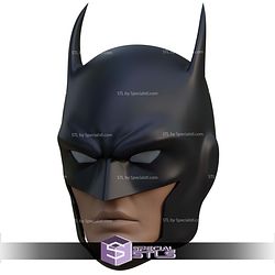 Cosplay STL Files Batman DC Animated Cowl
