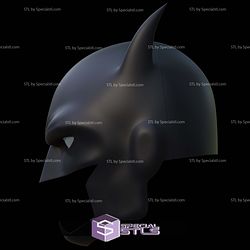 Cosplay STL Files Batman DC Animated Cowl