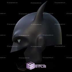 Cosplay STL Files Batman DC Animated Cowl