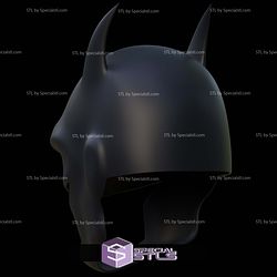 Cosplay STL Files Batman DC Animated Cowl