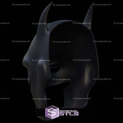 Cosplay STL Files Batman DC Animated Cowl