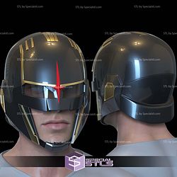 Cosplay STL Files Captain Super Nova Corp Soldier Helmet
