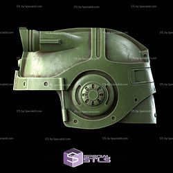 Cosplay STL Files Combat Armor Helmet Fallout