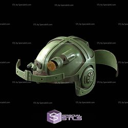 Cosplay STL Files Combat Armor Helmet Fallout