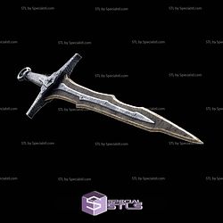 Cosplay STL Files Dragonbone Sword