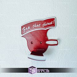 Cosplay STL Files Fallout Nuka Cola Thirst Zapper