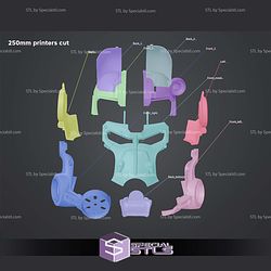 Cosplay STL Files Fallout T60 Helmet Live Action