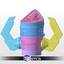 Cosplay STL Files Galactus Fantastic Four Helmet