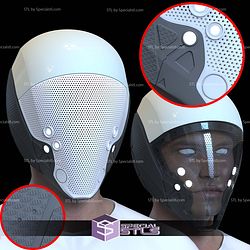 Cosplay STL Files Ghost Thunderbolts Helmet V2