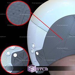 Cosplay STL Files Ghost Thunderbolts Helmet V2