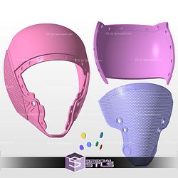 Cosplay STL Files Ghost Thunderbolts Helmet V2