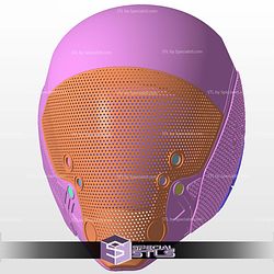 Cosplay STL Files Ghost Thunderbolts Helmet V2