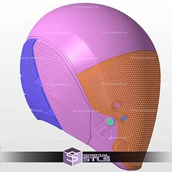 Cosplay STL Files Ghost Thunderbolts Helmet V2