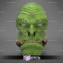 Cosplay STL Files Guldan Mask