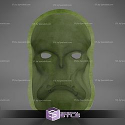 Cosplay STL Files Guldan Mask