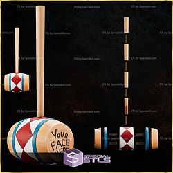 Cosplay STL Files Harley Quinn Hammer