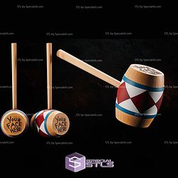 Cosplay STL Files Harley Quinn Hammer
