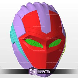 Cosplay STL Files IronHeart Helmet Black Panther