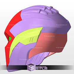 Cosplay STL Files IronHeart Helmet Black Panther