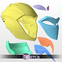 Cosplay STL Files IronHeart Helmet Black Panther