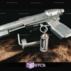 Cosplay STL Files Lucy MacLean Tranquilizer gun and Darts