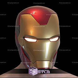 Cosplay STL Files MK85 Helmet Endgame Version No Texture