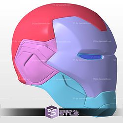 Cosplay STL Files MK85 Helmet Endgame Version No Texture