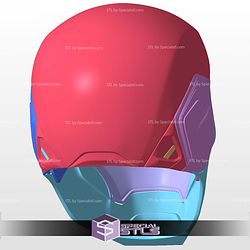 Cosplay STL Files MK85 Helmet Endgame Version No Texture