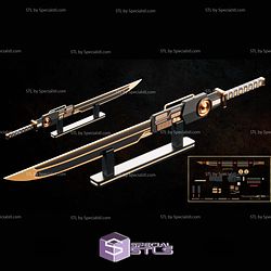 Cosplay STL Files Predator Sword