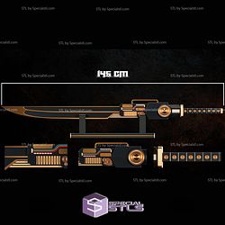 Cosplay STL Files Predator Sword