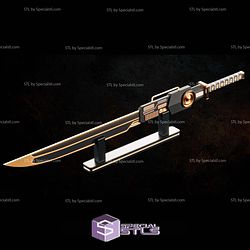 Cosplay STL Files Predator Sword