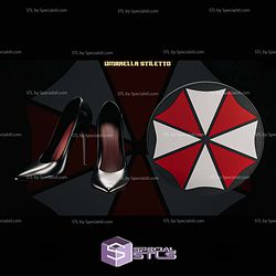 Cosplay STL Files Resident Evil High Heel