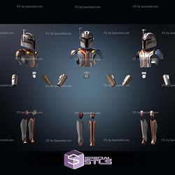 Cosplay STL Files Sabine Wren Armor V2