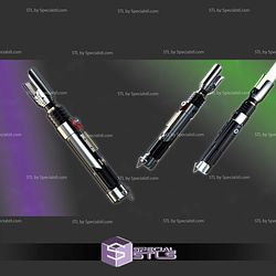 Cosplay STL Files Sabine Wren Lightsaber Functional