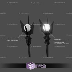 Cosplay STL Files Saruman Light Up Staff